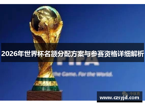2026年世界杯名额分配方案与参赛资格详细解析